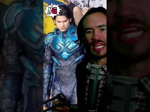 #fotos #prohibidas de #xolomaridueña como #bluebeetle de #dccomics / #naciongeeks #shorts