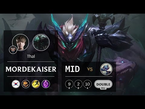 Mordekaiser Mid vs Fizz - KR Challenger Patch 9.24