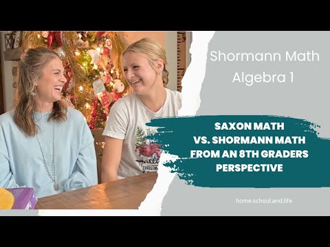 Shormann Math vs. Saxon Math Review