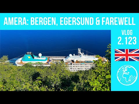 MS Amera (Phoenix Reisen) | day 15-17 | Bergen, Egersund & Farewell | Vlog 2.123