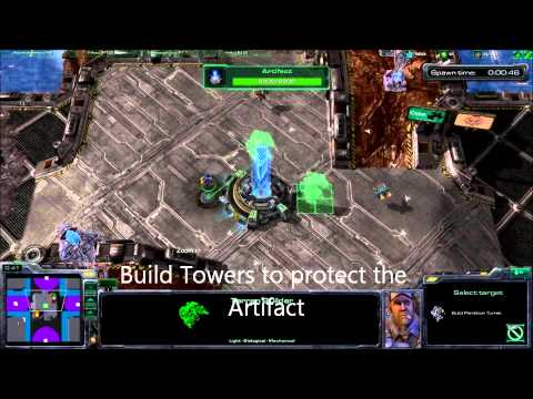 Artifact Defenders - New Starcraft 2 map NOW available