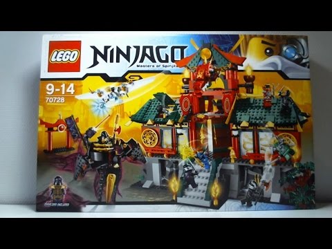 Vidéo LEGO Ninjago 70728 : Le Temple de Ninjago City