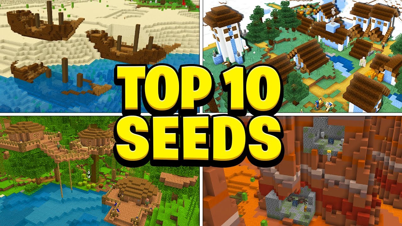 Minecraft Pe Bedrock And Pc Java Edition Seed Collection Best Seeds