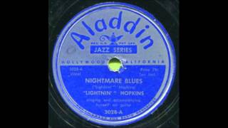 Lightnin' Hopkins - Nightmare Blues