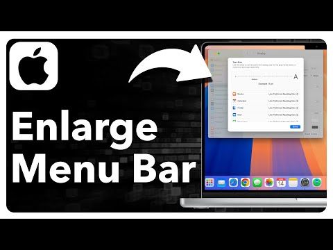 How To Make Menu Bar Size Bigger On Mac