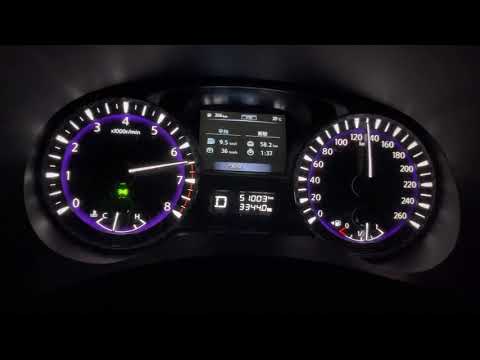 2014 Infiniti QX60 3.5L CVT 255hp acceleration 100-200km/h
