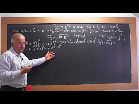 1/2 Lectia 1559 Clasa 9 Inegalitati ce se reduc la inegalitati clasice: Inegalitatea mediilor