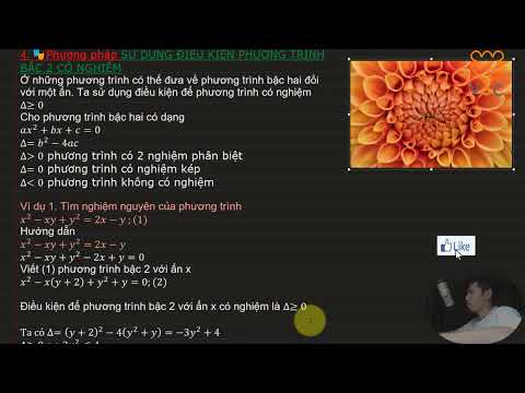 CHUYÊN ĐỀ PHƯƠNG TRÌNH NGHIỆM NGUYÊN (P15)