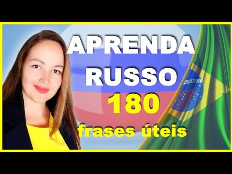 Aprenda Russo com 180 Frases Úteis! | Áudio: PORTUGUÊS x RUSSO 🎧