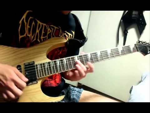 Decrepit Birth - Symbiosis (guitar cover)