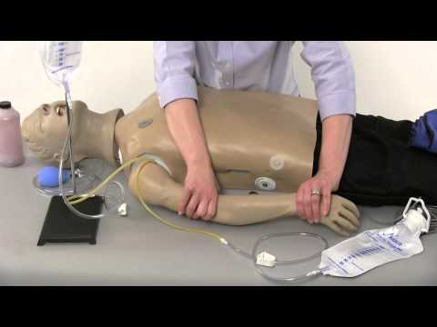 ACLS Torso Manikin With ECG Simulator