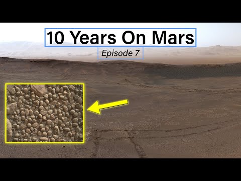 , title : '10 Years On Mars (Ep 7): Curiosity Finds River Pebbles'