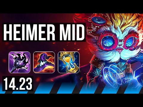 HEIMERDINGER vs ZOE (MID) | KR Master | 14.23