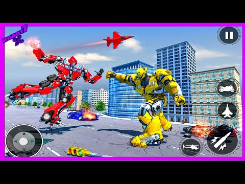 US Police Transform Robot War Android gameplay