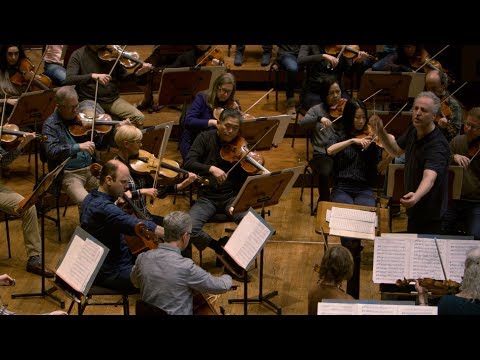 Manred Honeck rehearses In Krapfen's Woods, French Polka