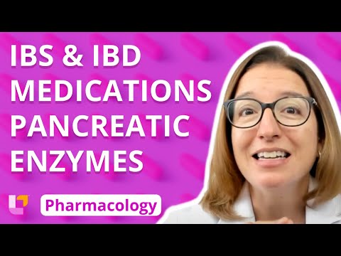 IBS & IBD Medications, Pancreatic Enzymes - Pharmacology - GI System | @LevelUpRN
