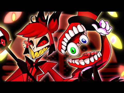 Caine vs Alastor - Amazing Digital Circus vs Hazbin Hotel - RAP BATTLE! ft. Jeesh & LongestSoloEver