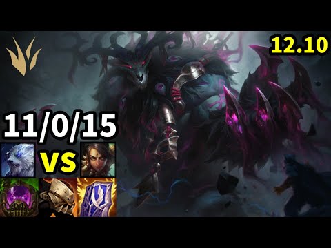 Volibear Jungle vs Nidalee - KR Grandmaster | Patch 12.10