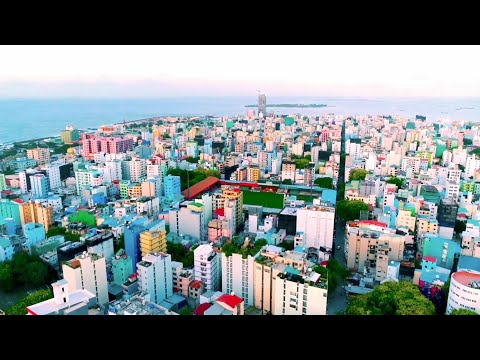 Male City, Maldives 🇲🇻 4K by drone Trave