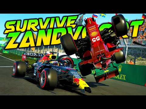 SURVIVE ZANDVOORT - F1 2021 Dutch GP Extreme Hardcore Damage Game Mod *RAGE EDITION*