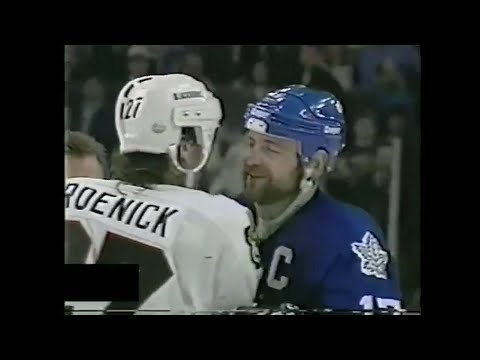 Maple Leafs - Blackhawks g6 hits and roughs 4/28/94