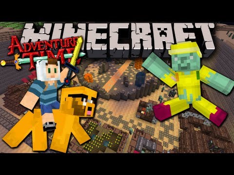 Minecraft: Adventure Time! Map Quest in Ooo with Jake - Ep. 5 - Magic Man & the Goblins