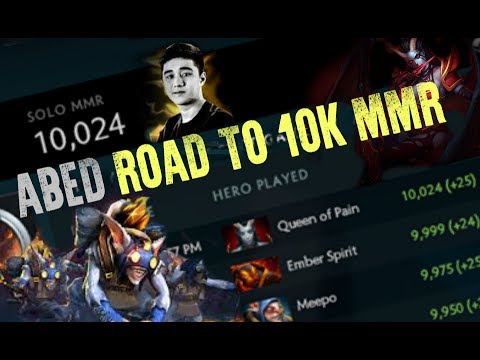 Dota 2 | ABED'S ROAD TO 10K MMR (CHEATED?)