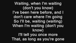 The All-American Rejects - I&#39;m Waiting + Lyrics