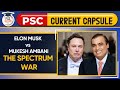Elon Musk Looks Desperate To Bring Starlink To India PCS Current Affairs PSC Current Capsule