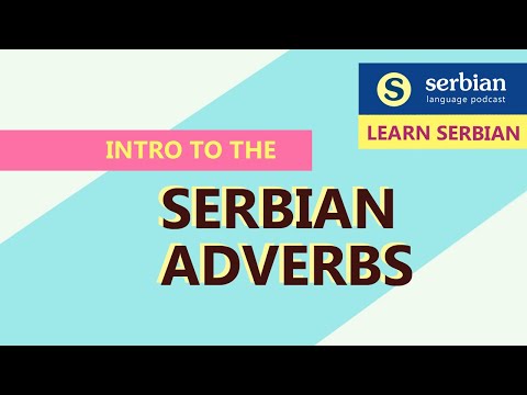 Learn Serbian Language. Serbian Grammar Lesson Video 24
