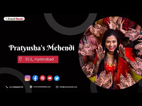 Pratyusha's Mehendi | Mehendi & Tattoo Artist in ECIL, Hyderabad | Event Needz