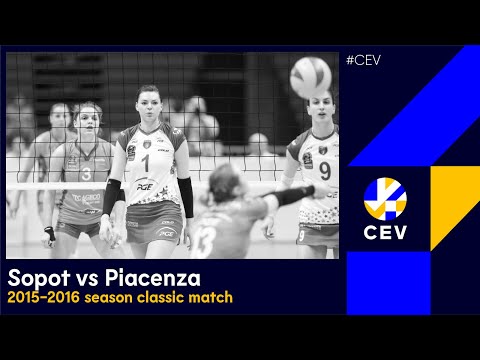 FULL MATCH: PGE Atom Trefl SOPOT vs Nordmeccanica PIACENZA - 2016 #CLVolleyW Playoff 12