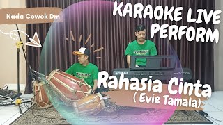 Download lagu Rahasia cinta - Evie tamala karaoke nada cewek Dm mp3