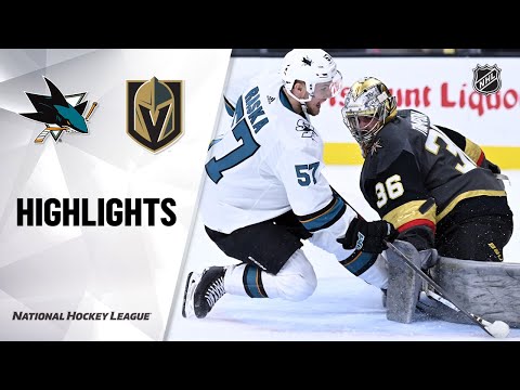 Sharks @ Golden Knights 9/26/21 | NHL Highlights