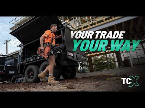 TCX Tradesman Trailer Launch | The Ultimate Worksite Setup