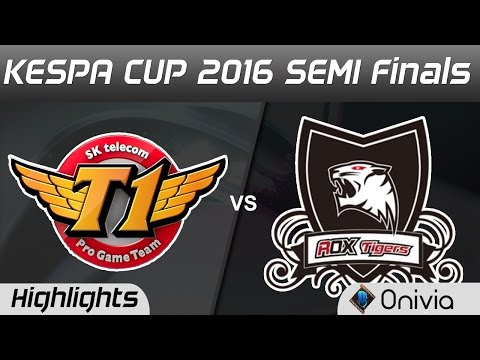 SKT vs ROX Highlights Game 1 Kespa Cup 2016 SEMI Finals SK Telecom T1 vs ROX Tigers