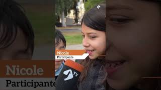 Los chicos le dieron color y pasión a la Caravana del Mundial