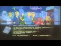 DVD Menu Walkthrough To The Simpsons The Complete 9th Season UK DVD Disc One
