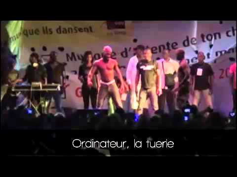 Concert de DJ Arafat a Lomé, Ordinateur a fait mal