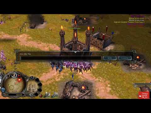 BFME 2 Pro Goblin Rush:) 4v4 South Down.