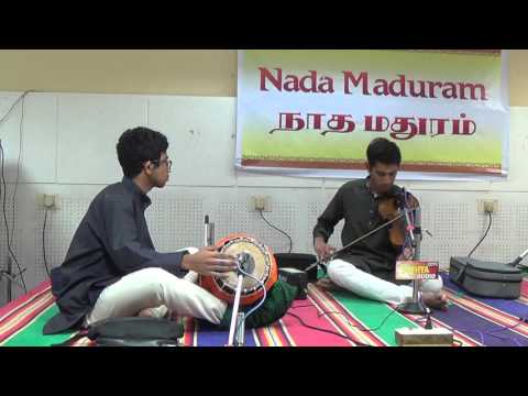 Nadamaduram - Madhu Vadlamani Violin Solo - 5. Khamas Tillana