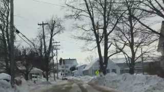 preview picture of video 'Boothbay Harbor Maine East side... wicked cold 2015-0220'