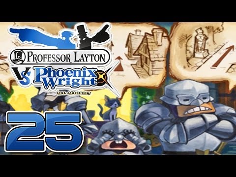 Let's Play Professor Layton vs Phoenix Wright - Part 25 - Rätselmeister Luke