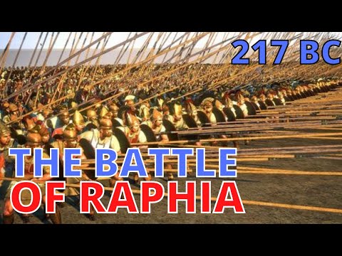 THE BATTLE OF RAPHIA [217 BC] - RTR Imperium Surrectum - Rome Total War Remastered Scenario Battle