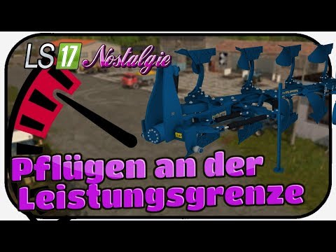 LS17 NOSTALGIE #129 - Pflügen an der Leistungsgrenze ★ LPG SCHWARZE PUMPE Thüringer Oberland 1988