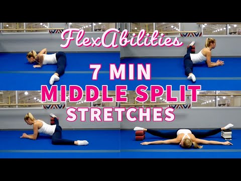 7 min MIDDLE SPLIT Stretching Routine