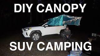 DIY Canopy SUV Camping