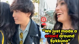Acie, Nora, and Ambush ACCIDENTALLY cause people to CROWD around Sykkuno