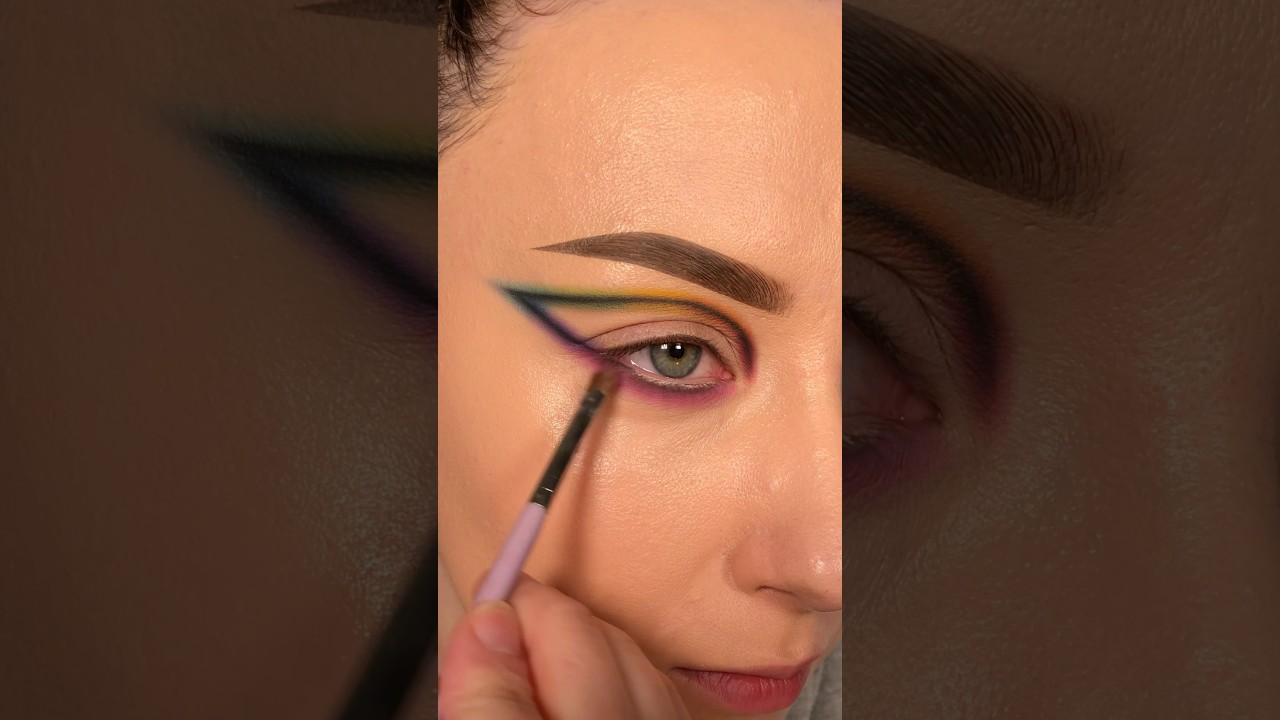 pride inspired makeup🌈❤️ #pridemonth #makeuptutorial