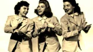Andrew Sisters - Dimples And Cherry Cheeks - 1951